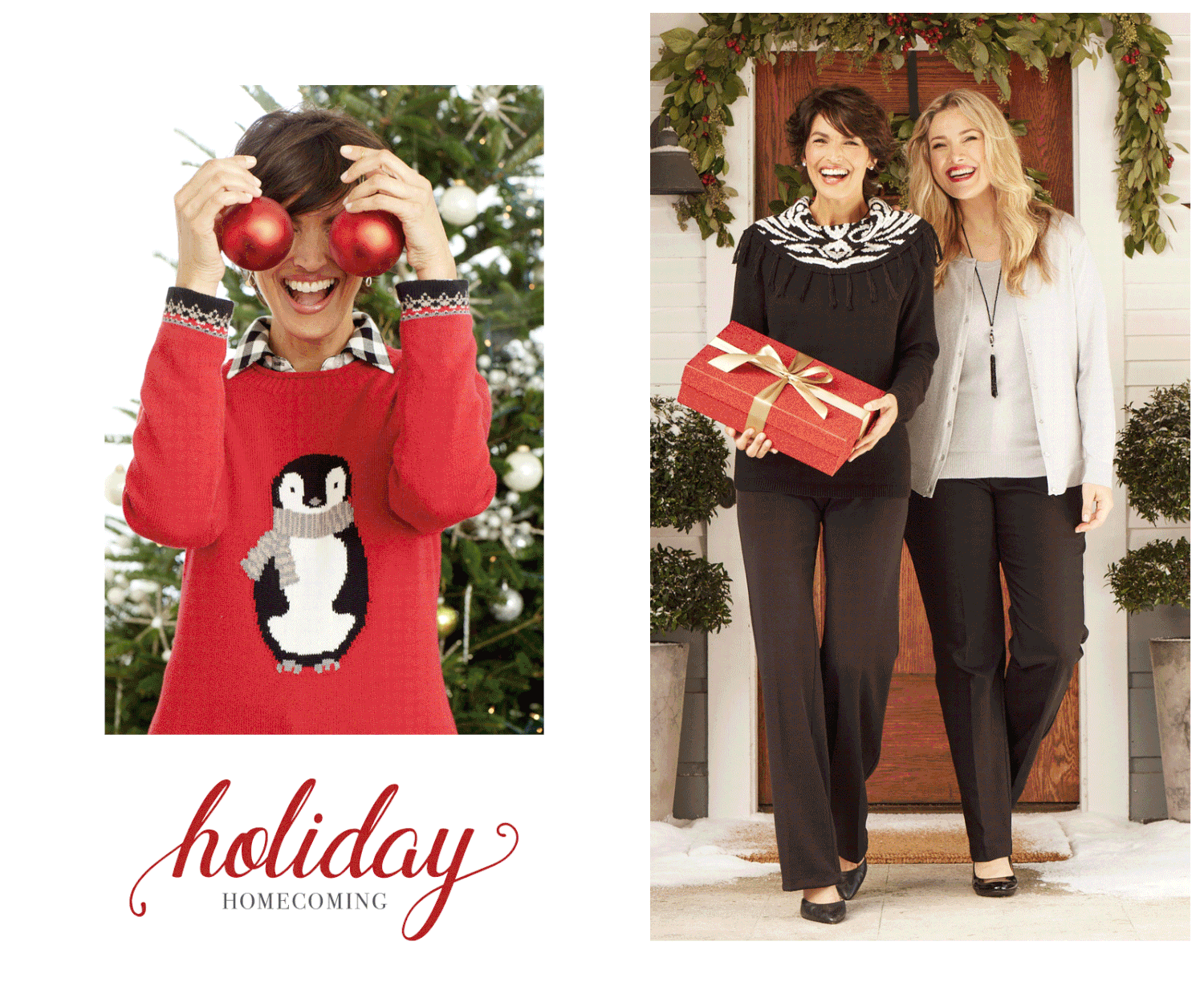 Christopher & Banks holiday campaign
