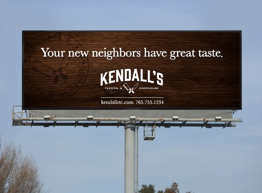 Kendall's billboard