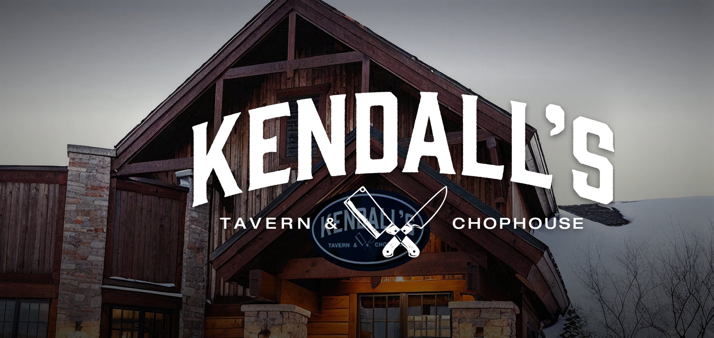 The Kendall’s Tavern & Chophouse building with the Kendall’s logo